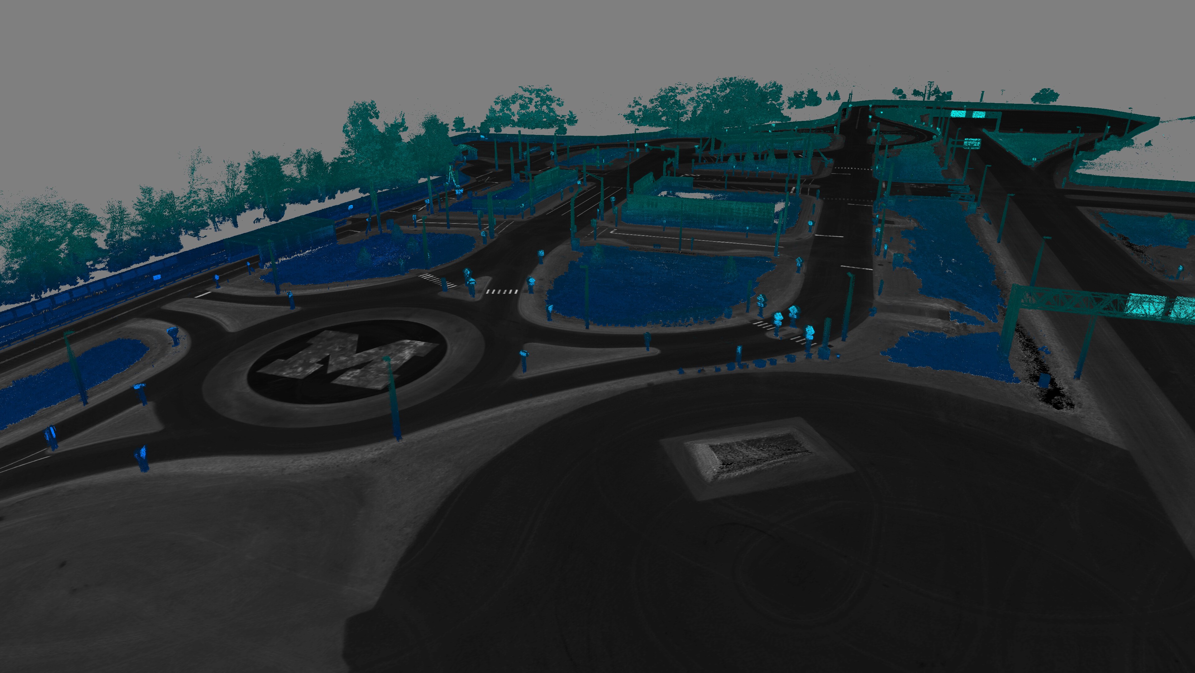 Fusion Hybrid Research Vehicle 3D Map
